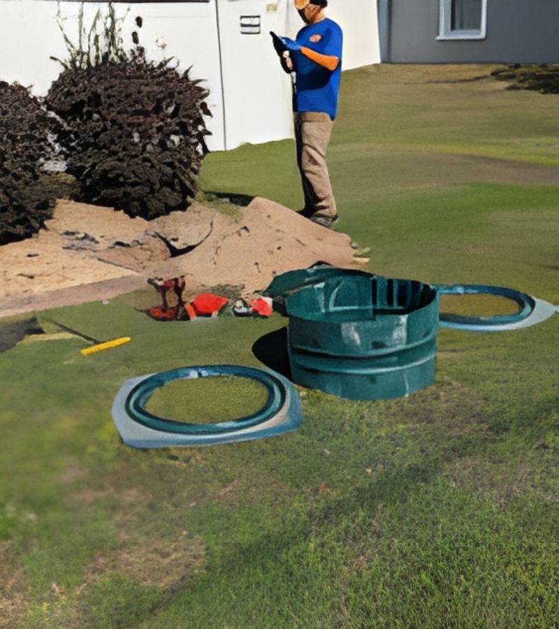 Our experts providing septic tank repair for our clients in Ocala, FL.
